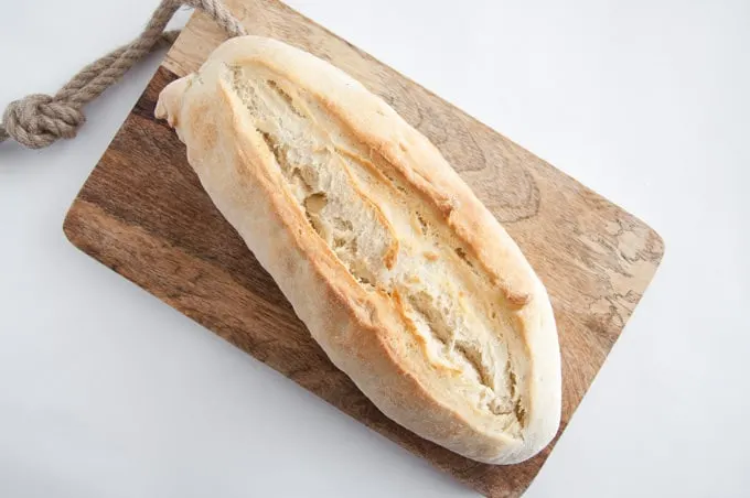 Basic White Bread A loaf of Basic White Bread