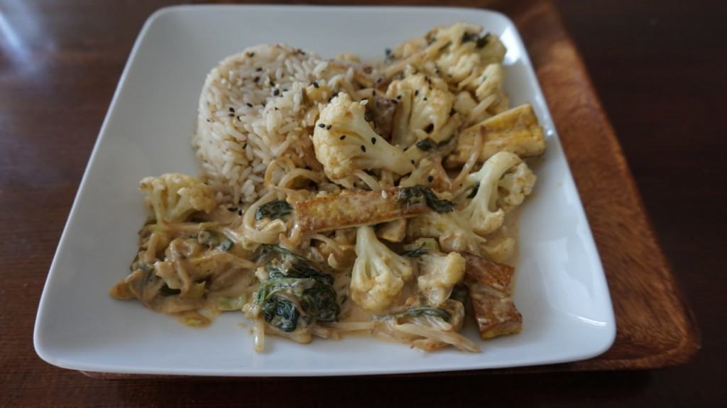 thai peanut butter curry