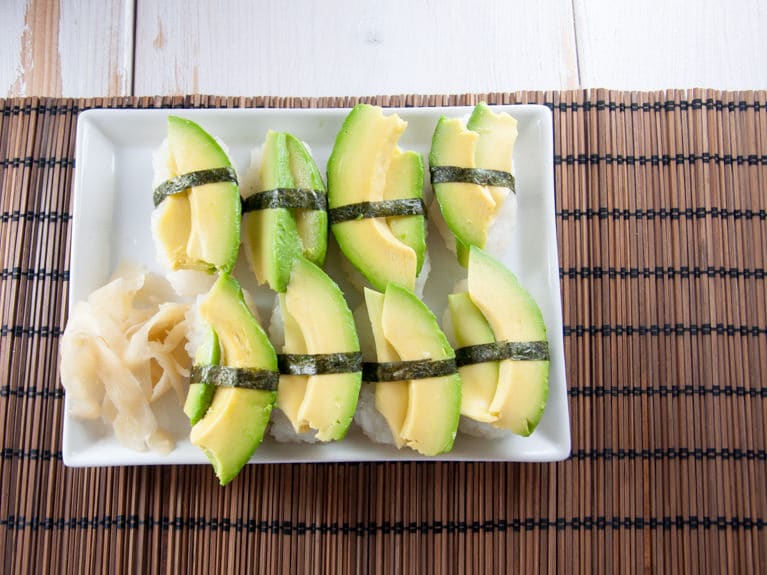 Avocado Sushi Recipe | Elephantastic Vegan