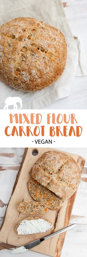 Mixed Flour Carrot Bread