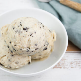 Vegan Banana Stracciatella Ice Cream