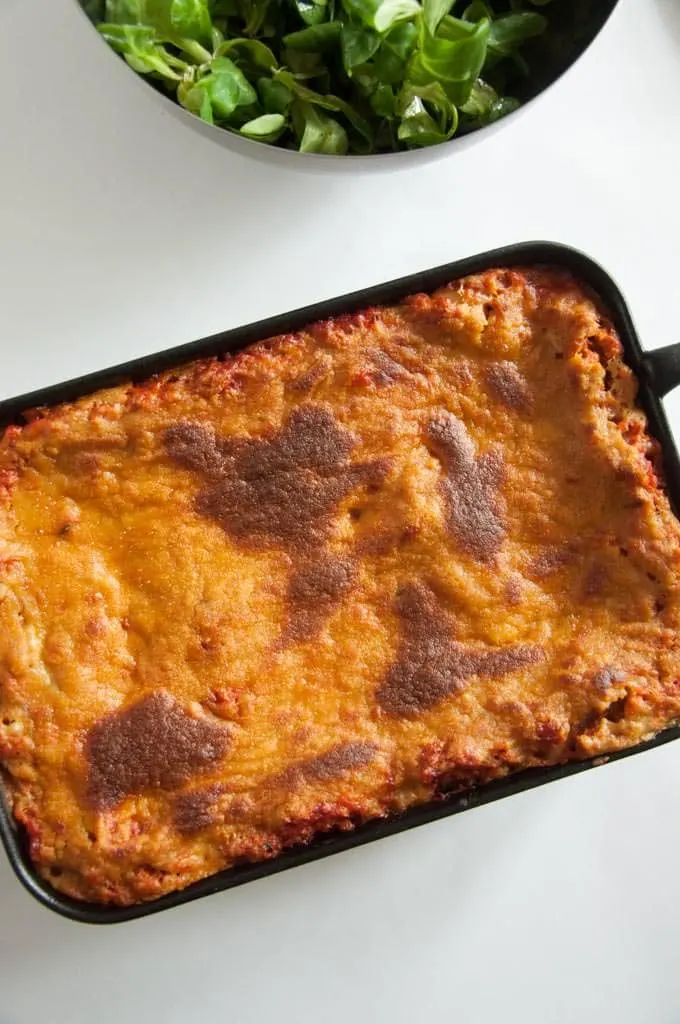 Vegan Lasagna with Nooch Cheese | ElephantasticVegan.com