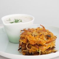 Vegan Pumpkin & Potato Rösti | ElephantasticVegan.com