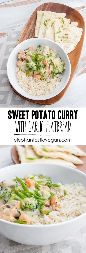 Vegan Sweet Potato Curry | ElephantasticVegan.com