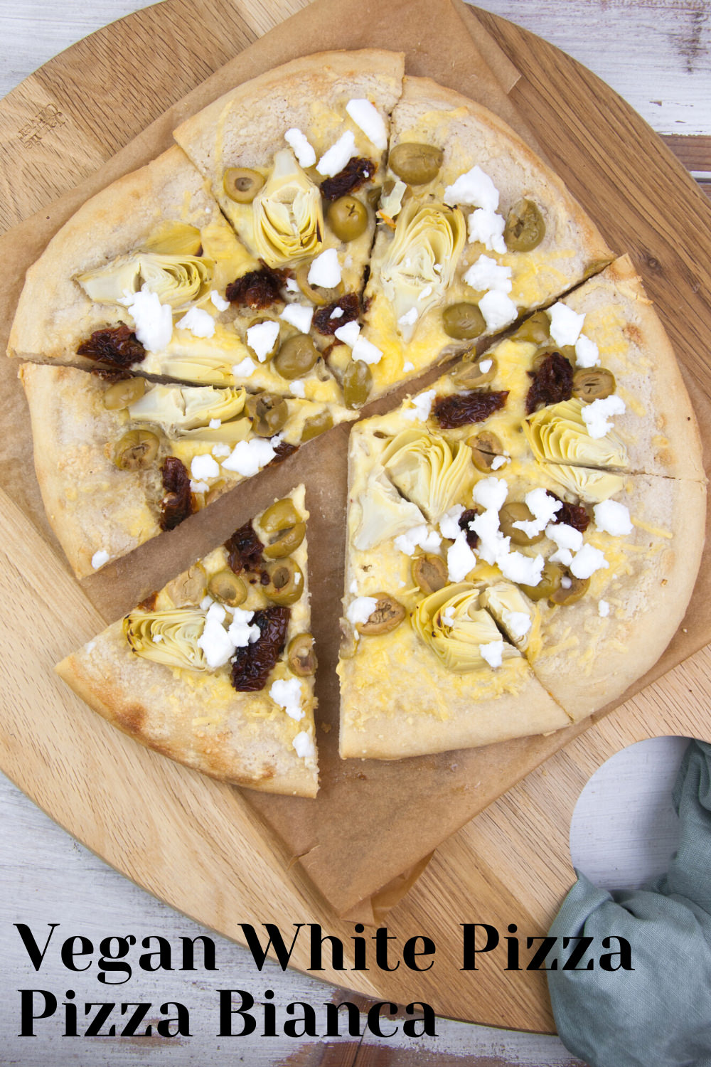 Vegan White Pizza (Pizza Bianca)