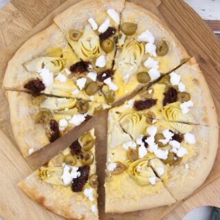 Vegan White Pizza (Pizza Bianca)