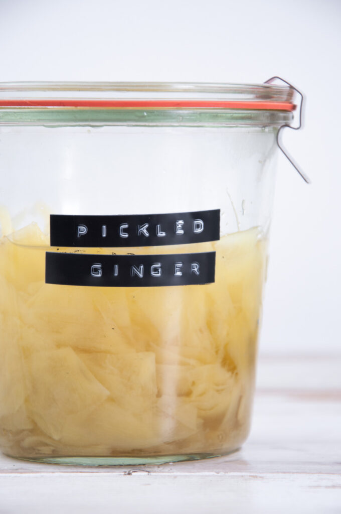 Pickled Ginger Recipe Elephantastic Vegan