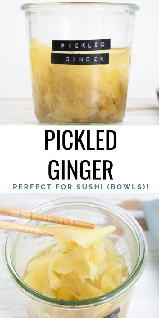 Pickled Ginger Recipe | Elephantastic Vegan