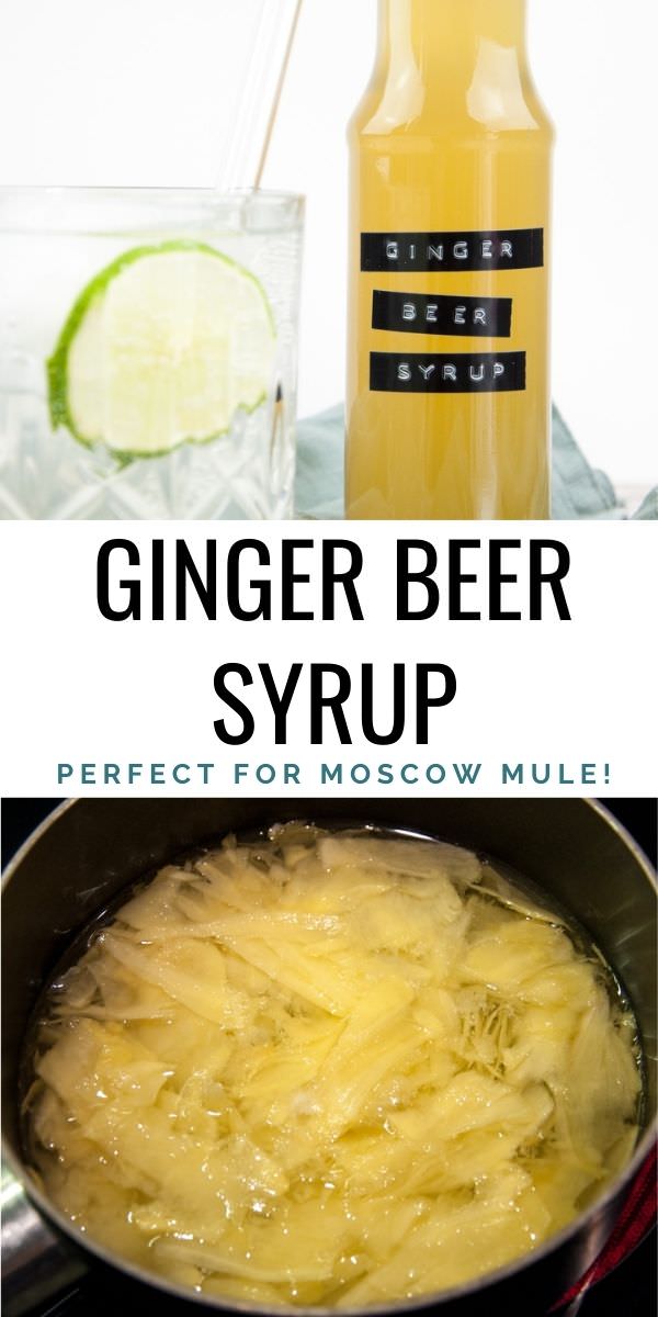Ginger Beer Syrup (no yeast, no alcohol) Elephantastic Vegan