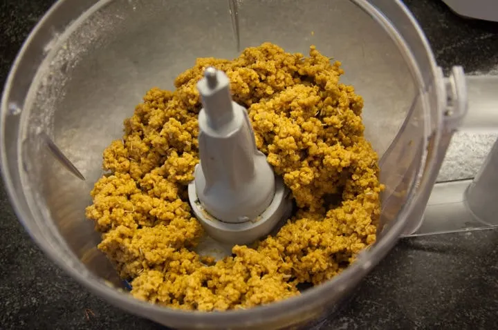 seitan in food processor