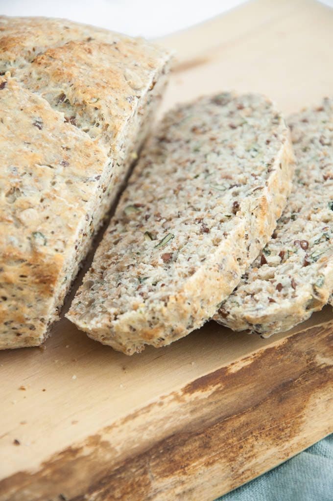 Vegan Seedy Bread slices