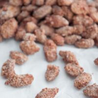 Sugar Roasted Almonds | ElephantasticVegan.com