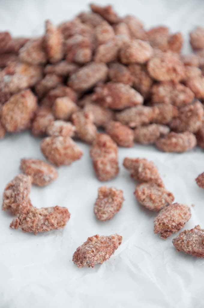 Sugar Roasted Almonds | ElephantasticVegan.com