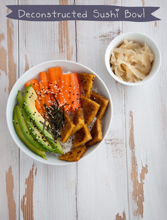 Deconstructed Sushi Bowl