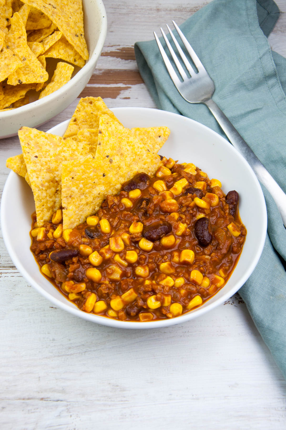 Meaty Vegan TVP Chili