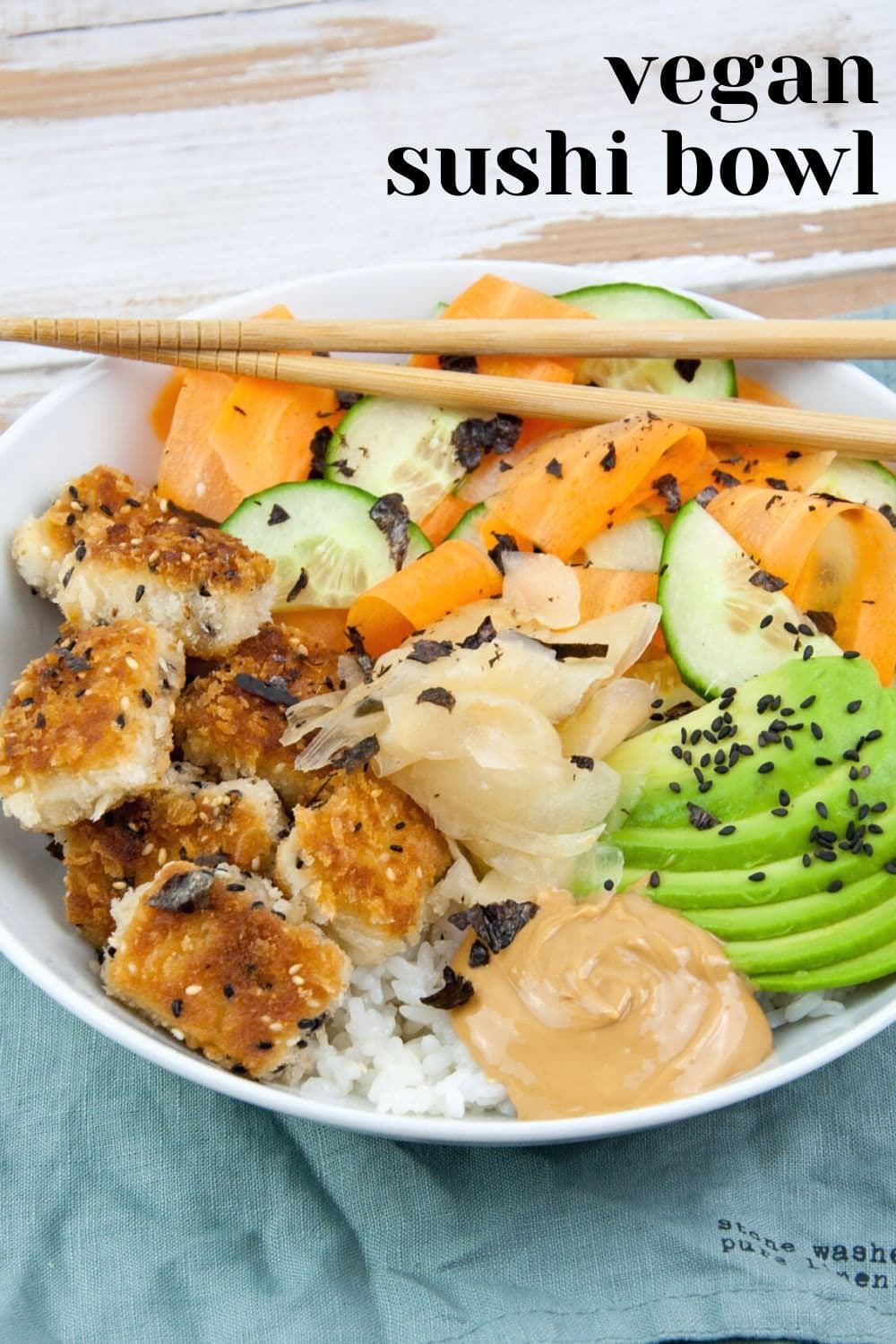 Deconstructed Sushi Bowl Recipe Elephantastic Vegan