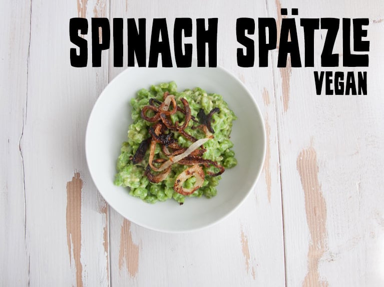 Spinach Spaetzle