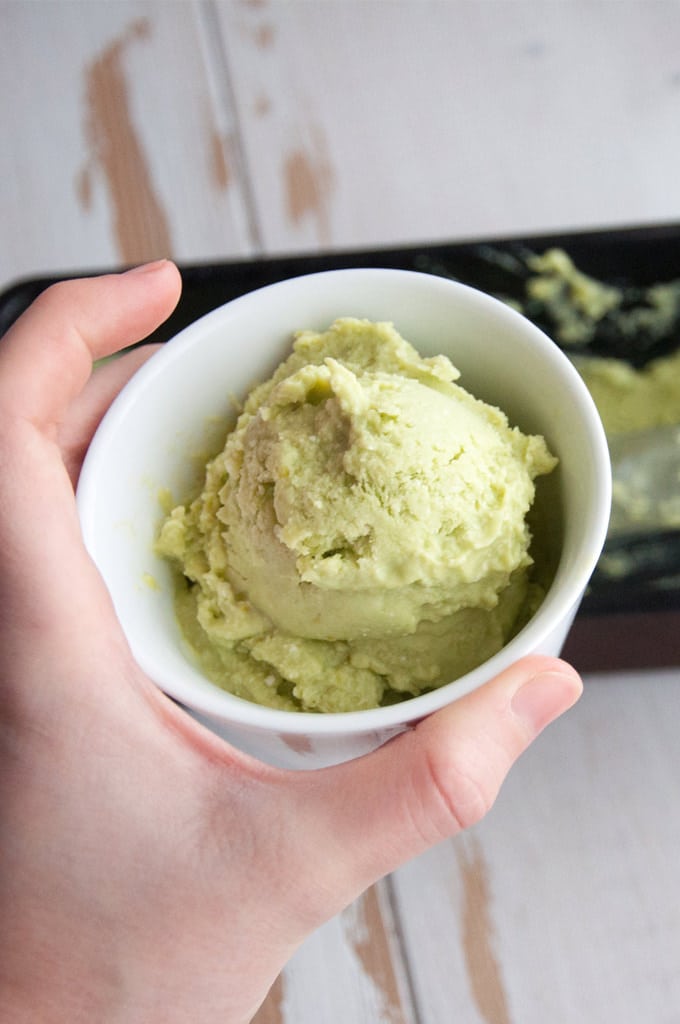 Vegan Avocado Ice Cream | ElephantasticVegan.com