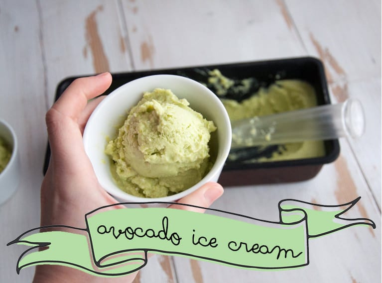 Vegan Avocado Ice Cream | ElephantasticVegan.com