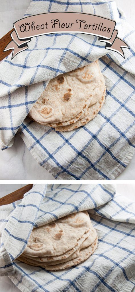 Vegan Wheat Flour Tortillas | ElephantasticVegan.com