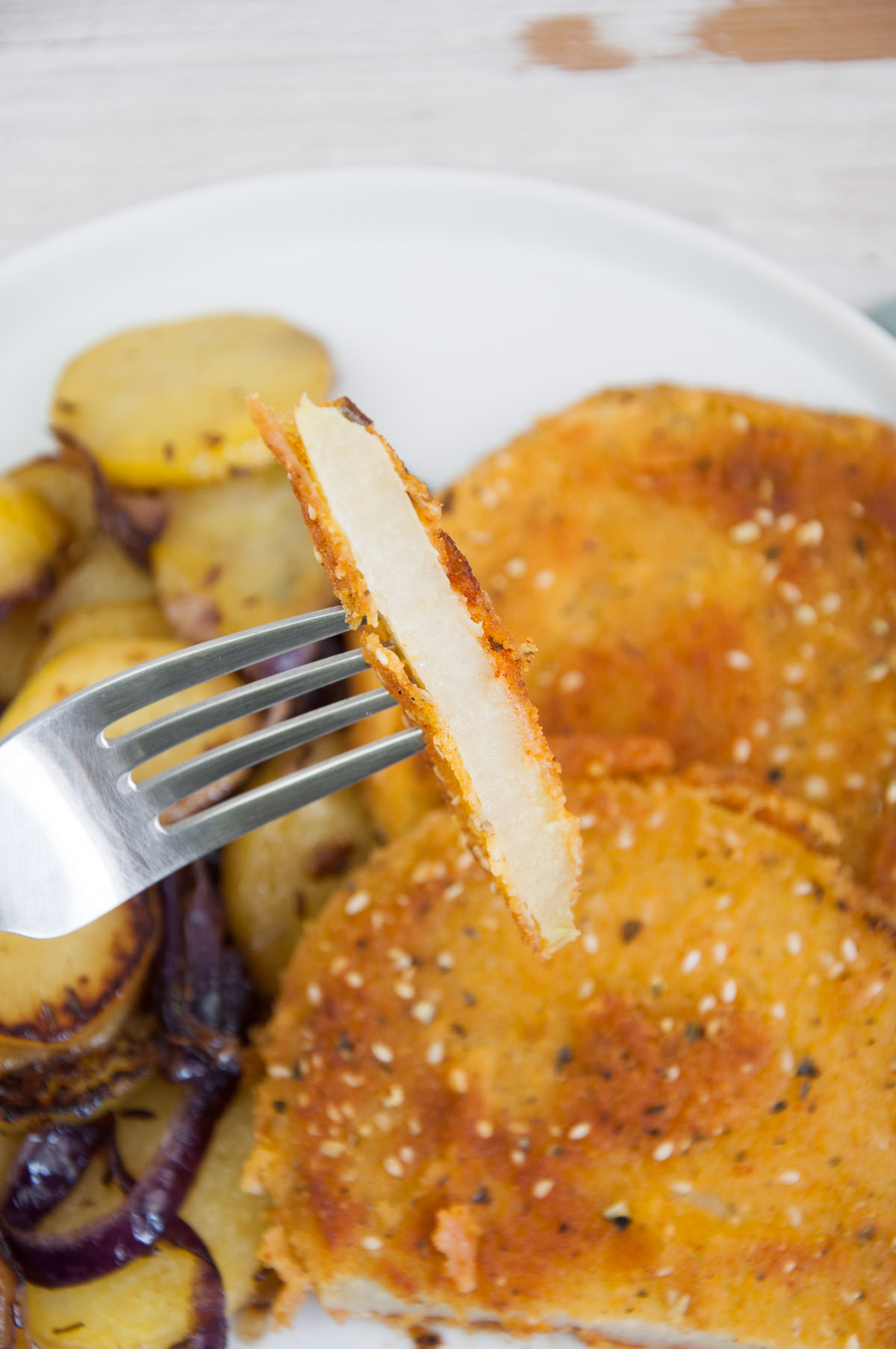 Kohlrabi Schnitzel Recipe | Elephantastic Vegan