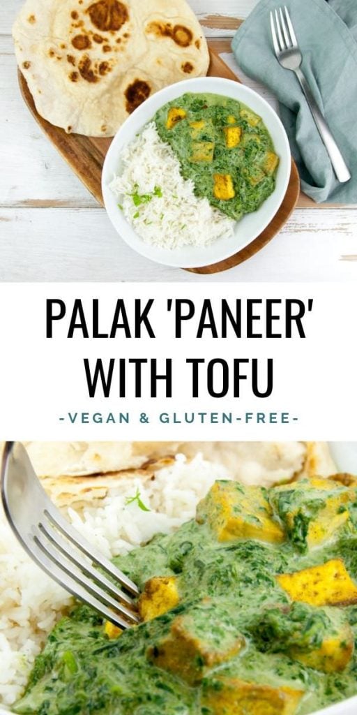 Palak Tofu Paneer