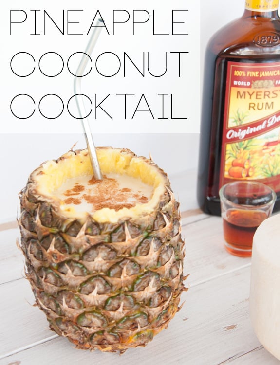 Pineapple Coconut Cocktail