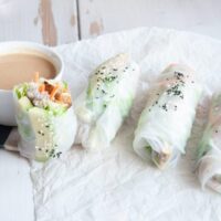 Soba Noodles Summer Rolls