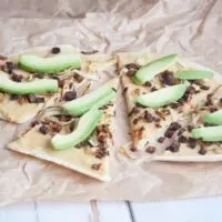 vegan Tarte Flambée