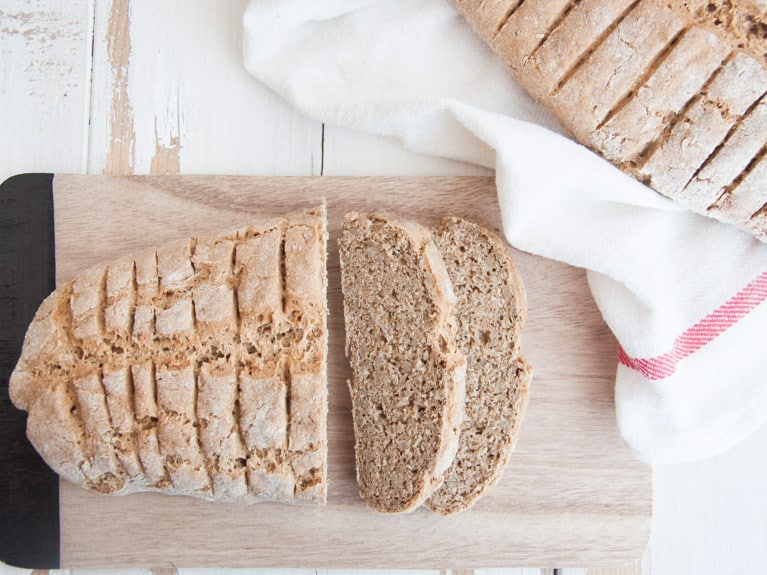 Spelt Buckwheat Sunflower Seed Bread