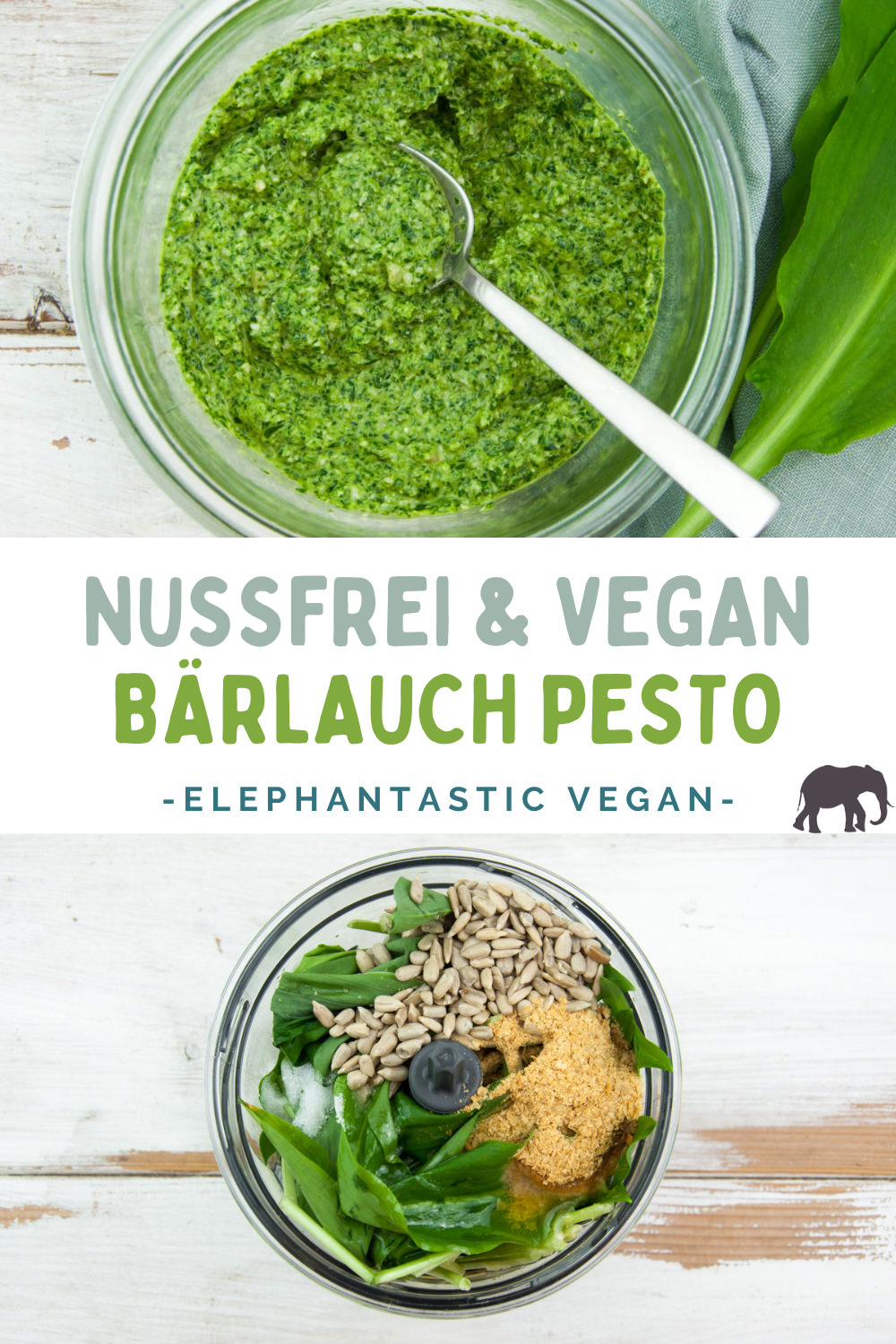 Nussfrei & Veganes Bärlauch Pesto