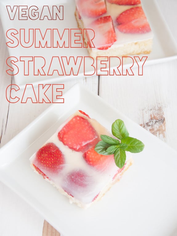 Summer Strawberry Cake