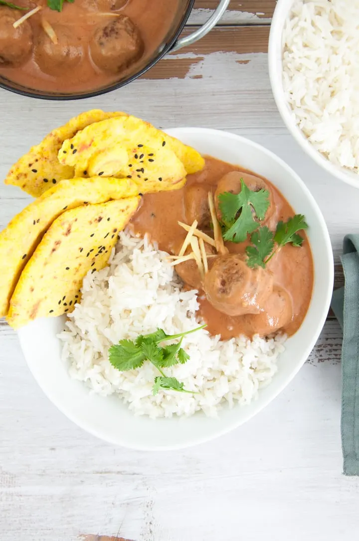 Vegan Falafel Curry