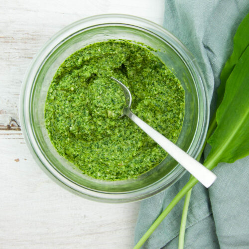 Nut-Free Wild Garlic Pesto