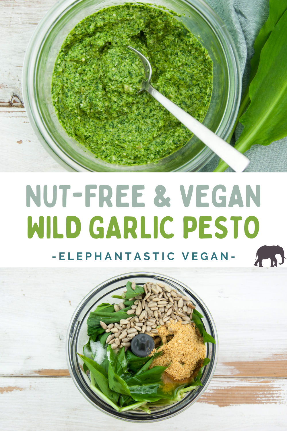 Nut-Free & Vegan Wild Garlic Pesto