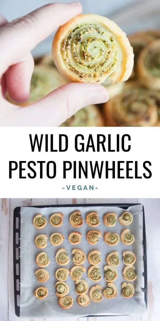 Wild Garlic Pesto Pinwheels