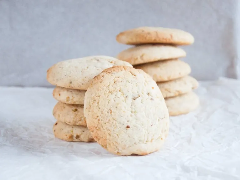 Pistachio Rosewater Cookies