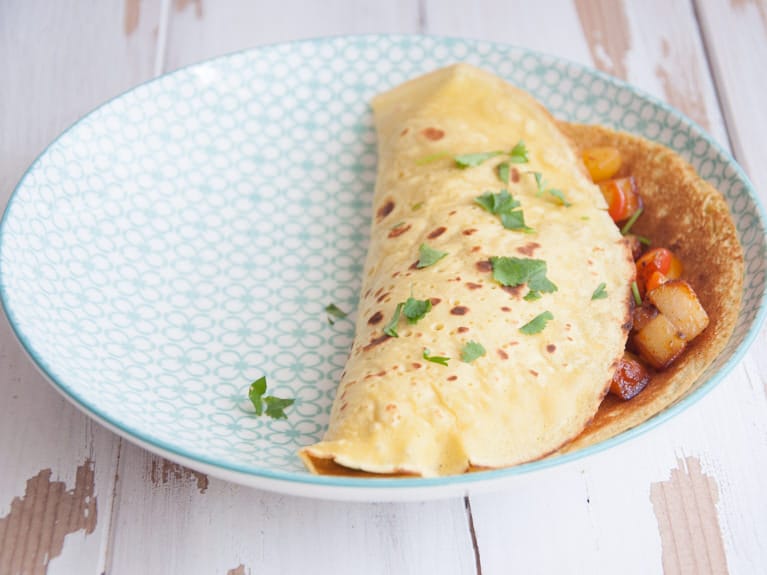 Vegan Chickpea Omelet