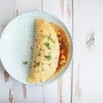 Vegan Chickpea Omelet