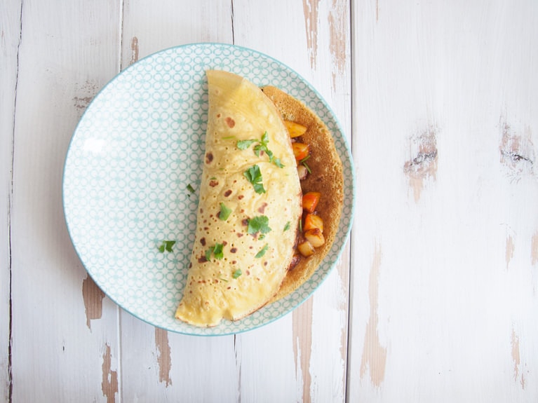 Vegan Chickpea Omelet