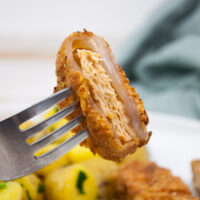 Vegan Fried TVP Chicken