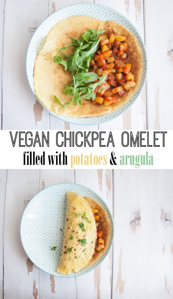 Vegan Chickpea Omelet