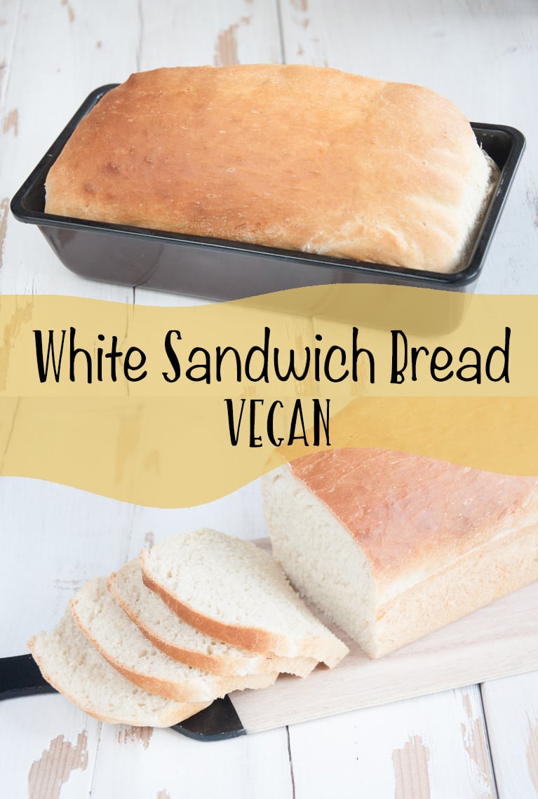Vegan White Sandwich Bread Recipe | Elephantastic Vegan