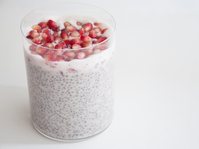 Pomegranate Chia Seed Pudding