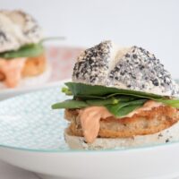 Kohlrabi Schnitzel Burger