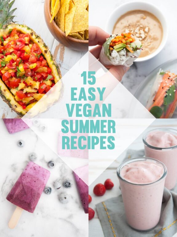 15+ Easy Vegan Summer Recipes | Elephantastic Vegan