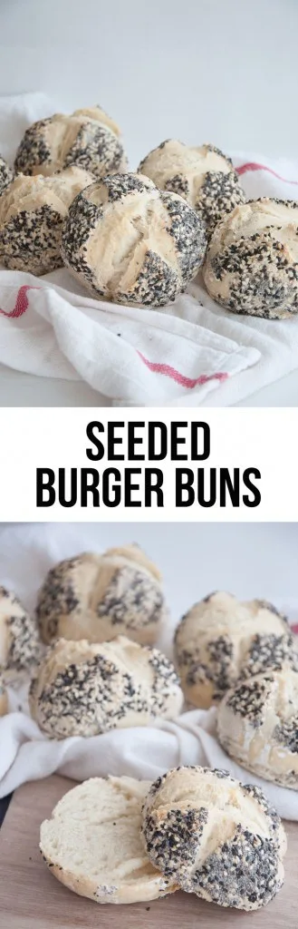 Seeded Burger Buns