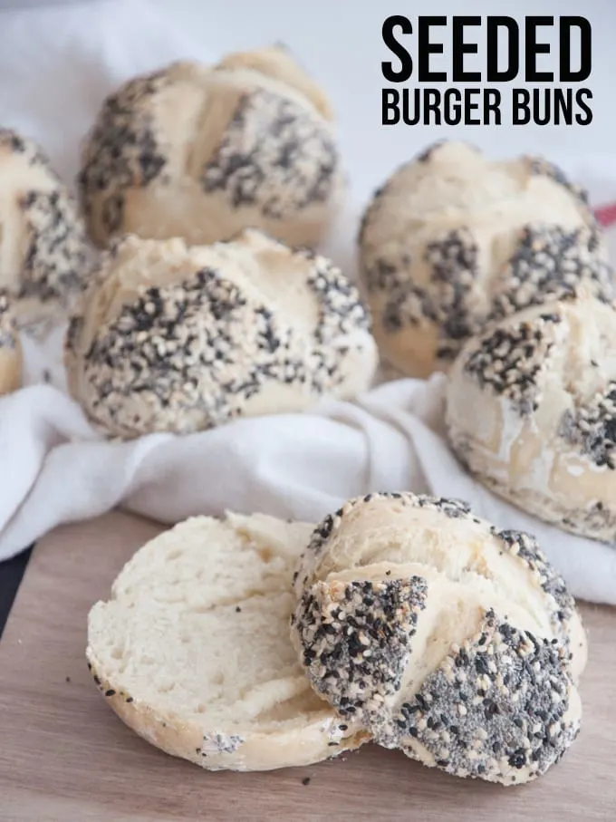 Seeded Burger Buns