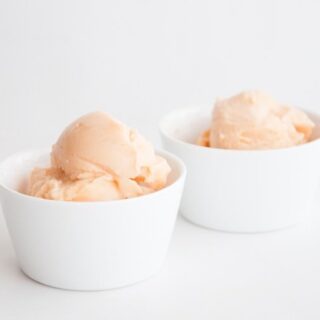 Vegan Cantaloupe Ice Cream