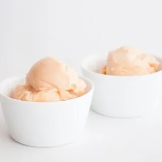 Vegan Cantaloupe Ice Cream